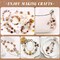 TINKRSTUFF Assorted 170-230PCS Brown Acrylic Beads for Bracelet Making, Flower Bow Butterfly Candy GummyBear Aesthetic Bracelet Charms,Cute Beads for Jewelry Making DIY Necklace Keychain Phone Charm